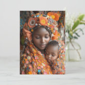 Ethereal母子装鮮やか伝統的品 招待状 (スタンド正面)