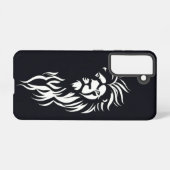 Ethereal水色の電話頭が切れるケースコレクション Samsung Galaxyケース (裏面横)