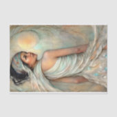 Ethereal美しいポートレートの分離 薄葉紙 (正面)