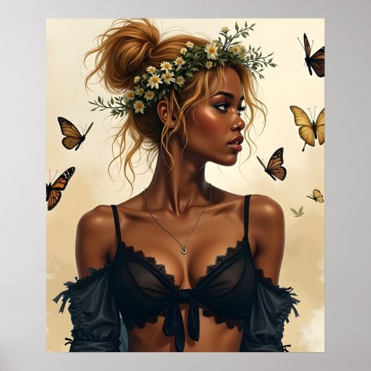 Ethereal美しい開花 ポスター (正面)