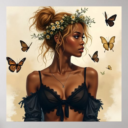 Ethereal美しい開花 ポスター (正面)