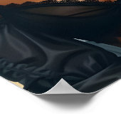 Ethereal美しい開花 ポスター (角)