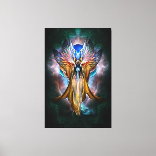 Ethereal美しい_Arsencia_Golden Setrenキャンバスプリント キャンバスプリント (正面)