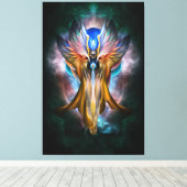 Ethereal美しい_Arsencia_Golden Setrenキャンバスプリント キャンバスプリント (インサイチュ (ウッドフロア))