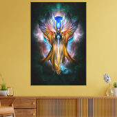 Ethereal美しい_Arsencia_Golden Setrenキャンバスプリント キャンバスプリント (インサイチュ (リビング))