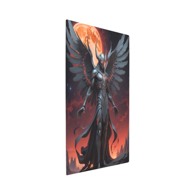 Ethereal翼のあるエイリアン2. メタルプリント (3/4)