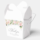 Ethereal赤面ピンクローゼベビーシャワーお気に入りボックス フェイバーボックス (オープン)