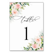 Ethereal赤面結婚のテーブル番号 テーブルナンバー (正面)