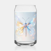 Ethereal透明ウイングデザイン:デリケートなファンタジー ガラス缶 (正面)