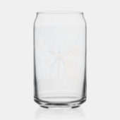 Ethereal透明ウイングデザイン:デリケートなファンタジー ガラス缶 (裏面)