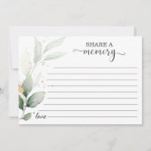 Ethereal金ゴールド葉共有メモリの注意 案内状 (正面)