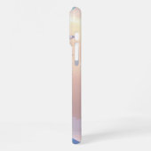 Ethereal開花：夢のようなフローラファンタジー iPhoneケース (左側面)