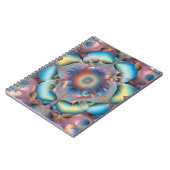 Ethereal開花:抽象芸術放射 ノートブック (左側)