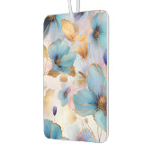 Ethereal青い花ソフトパステルアルコールインク カーエアーフレッシュナー (左)