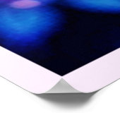 Ethereal鮮やか開花アートワーク ポスター (角)