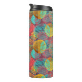 Ethereal黄金の花 – シームレスなフローラ調和 タンブラー (回転右)