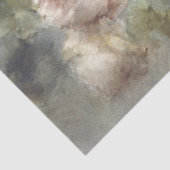 Ethereal、ピンク素晴らしと白のバラ絵画ズ 薄葉紙 (詳細)