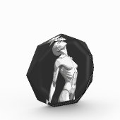 Ethereal Android - Octagonal Acrylic Art Block フォトブロック (左)