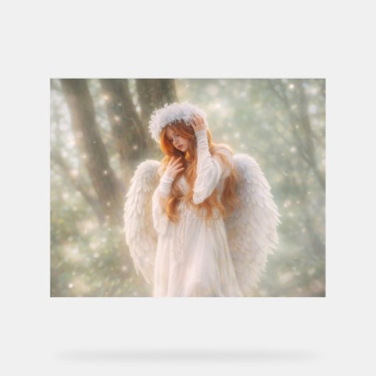 Ethereal Angel in the Forest アクリルサイン (正面)
