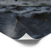 Ethereal Angel Silhouette ポスター (コーナー)