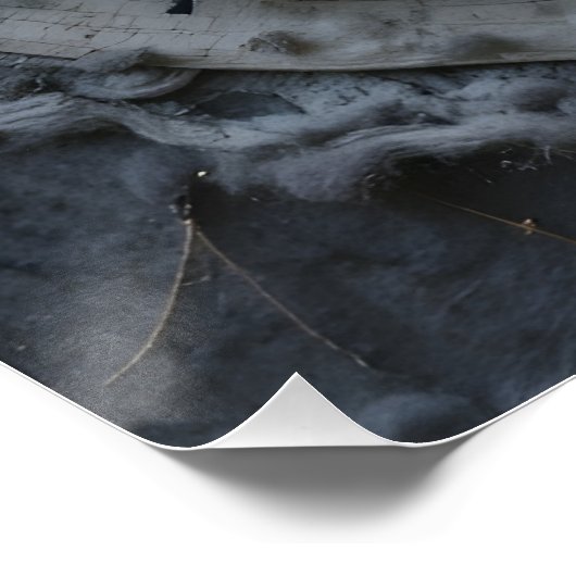 Ethereal Angel Silhouette ポスター (コーナー)