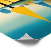 Ethereal Arboretum – 印刷可能なウォールアートデザイン ポスター (角)