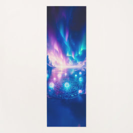 Ethereal Aurora Ice Ritual Fantasy Design | Mystic ヨガマット