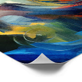 「Ethereal Awakening - Soul 鮮やか Art」 ポスター (角)