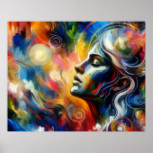 「Ethereal Awakening - Soul 鮮やか Art」 ポスター (正面)