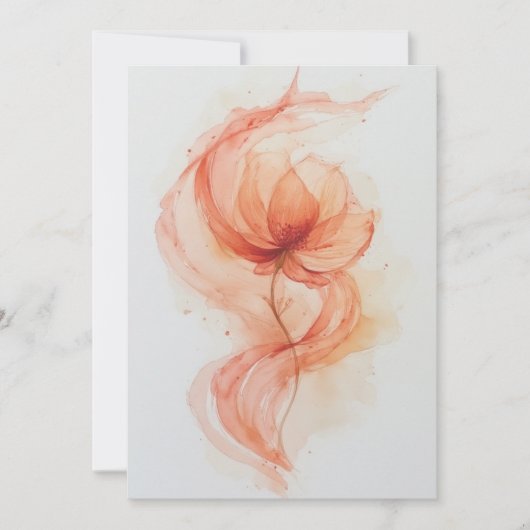 Ethereal Bloom サンキューカード (正面)