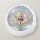 Ethereal Blossom:魔法の宝石 ラウンドクッション (裏面)