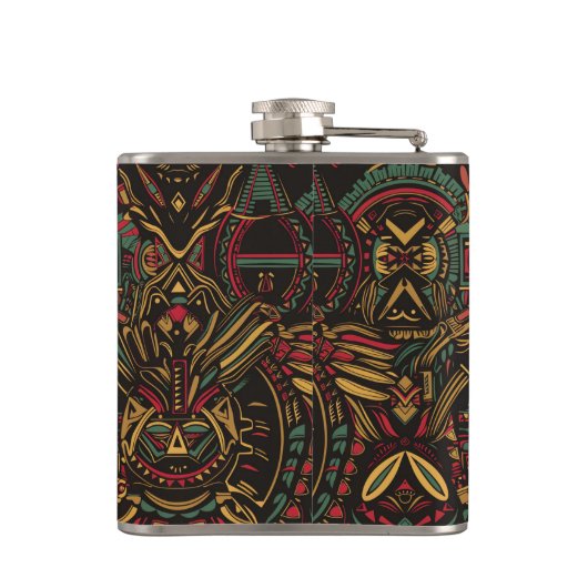 Ethereal Blue "Cosmic Interlock"神秘的フラスコ フラスク (裏面)