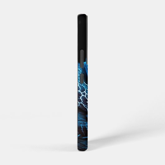 Ethereal Blue Serpent | Mystic Fantasy Snake Samsu Samsung Galaxyケース (右側面)