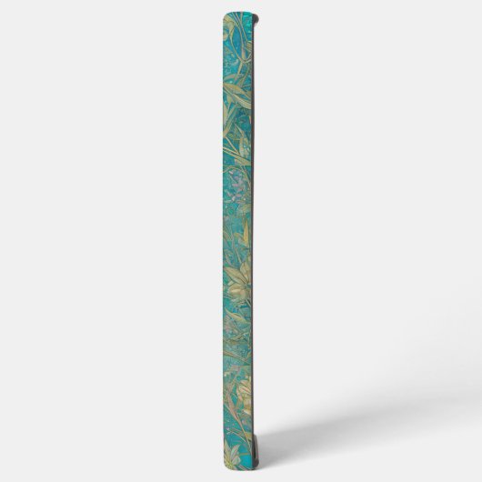 Ethereal Blue Sky and Botanical Pattern Phone Case Samsung Galaxyケース (左側面)