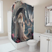 "Ethereal Bond"シャワーカーテン。 シャワーカーテン (インサイチュ)