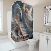 「Ethereal Bond」シャワーカーテン シャワーカーテン (インサイチュ)