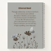 Ethereal Bond Spiral Notebook ノートブック (裏面)
