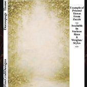 Ethereal Botanical Background FH7 Decoupage 薄葉紙