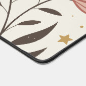 Ethereal Botanical Moonlit Pattern -フローラ デスクマット (コーナー)