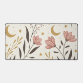 Ethereal Botanical Moonlit Pattern -フローラ デスクマット (正面)