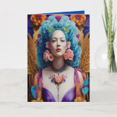 Ethereal Bridesmaid Proposal Thank YouファンタジーAI カード (正面)