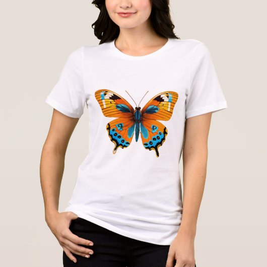 Ethereal Butterfly Dreamscape Tシャツ (正面)