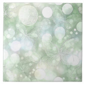 Ethereal Butterfly Glow Green ID1184b タイル (正面)