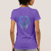 Ethereal Butterfly Wings」Tシャツ Tシャツ (裏面)