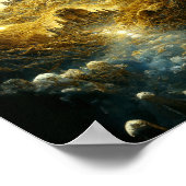 Ethereal Castleファンタジーアートポスター ポスター (角)