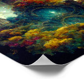 Ethereal Castle 2ファンタジーアートポスター ポスター (角)