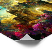 Ethereal Castle 8ファンタジーアートポスター ポスター (角)