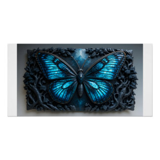 Ethereal Ceramic Butterfly ポスター