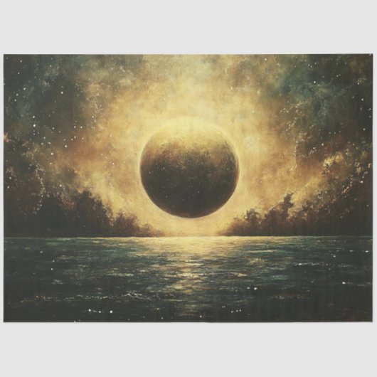 Ethereal Cosmic Eclipseのデコページ 薄葉紙 (正面)