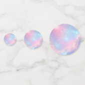 Ethereal Cosmic Pastel Galaxy Starry Night コンフェッティ (正面)